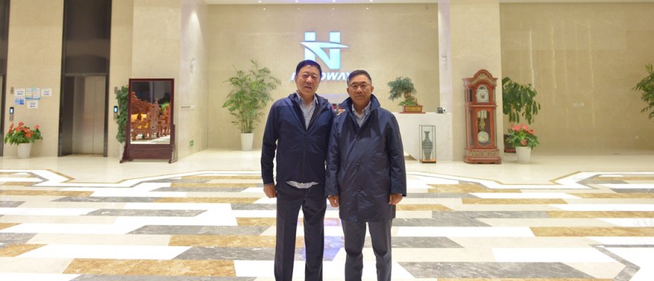 海丰国际控股有限公司董事局主席杨绍鹏一行来访海德威